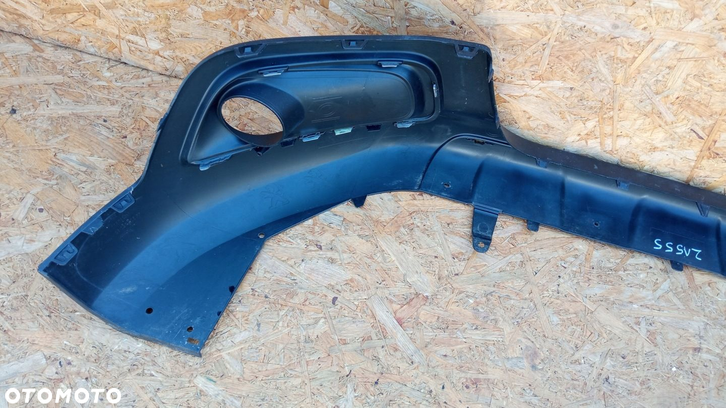 PEUGEOT 2008 13- DOKŁADKA DOLNA SPOILER ZDERZAKA PRZÓD CHROMY 9802520577 - 8