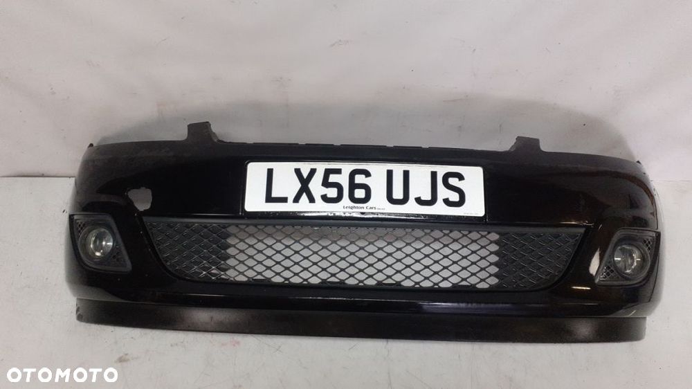 $ ZDERZAK PRZÓD PRZEDNI DO FORD FIESTA MK6 VI LIFT FL D2 CZARNY - 1