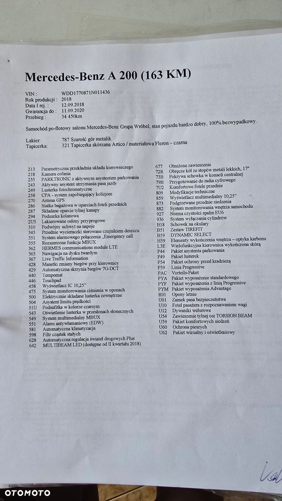 Mercedes-Benz Klasa A 200 7G-DCT - 21