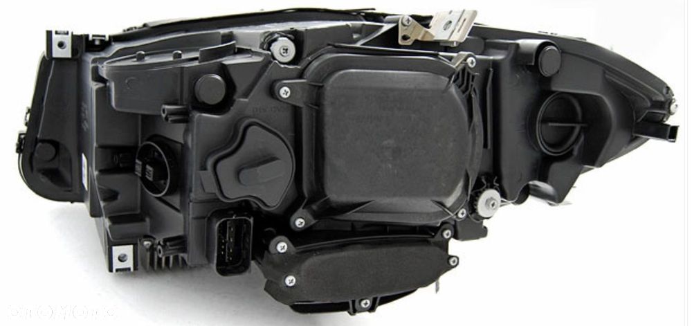 reflektor lampa bi-xenon led tuning black bmw 5 f10 f11 2009-2013 przedlift - 5