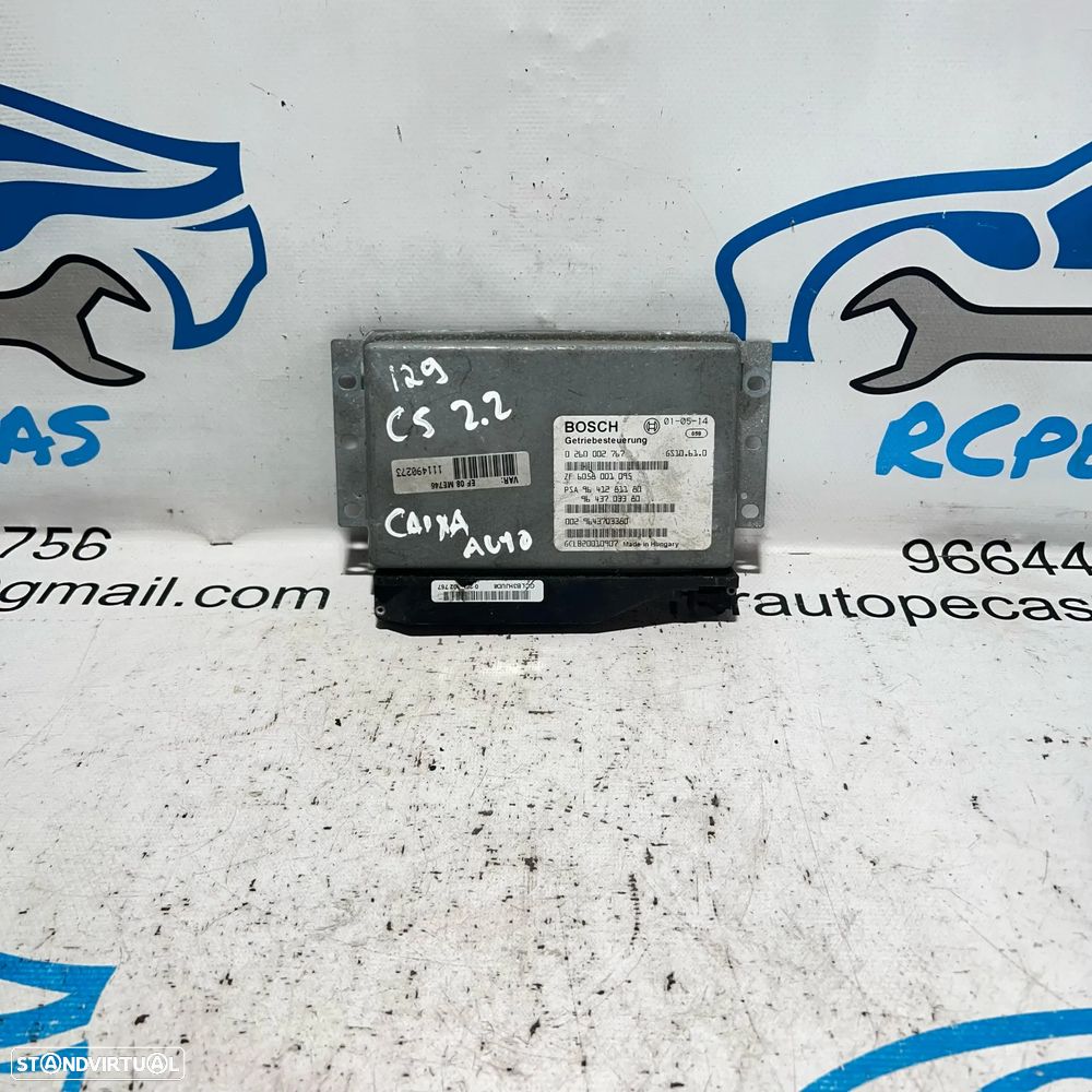 .Centralina Original Caixa Velocidades Bosch PSA Peugeot Citroen DS 96 412 811 80 / 0 260 002 767 - 1