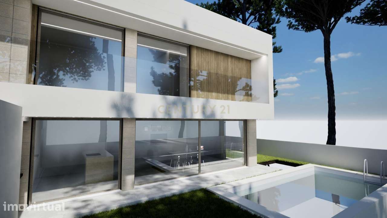 Moderna Moradia T4 em Construção na Aroeira -  Charneca de Caparica - Grande imagem: 3/3