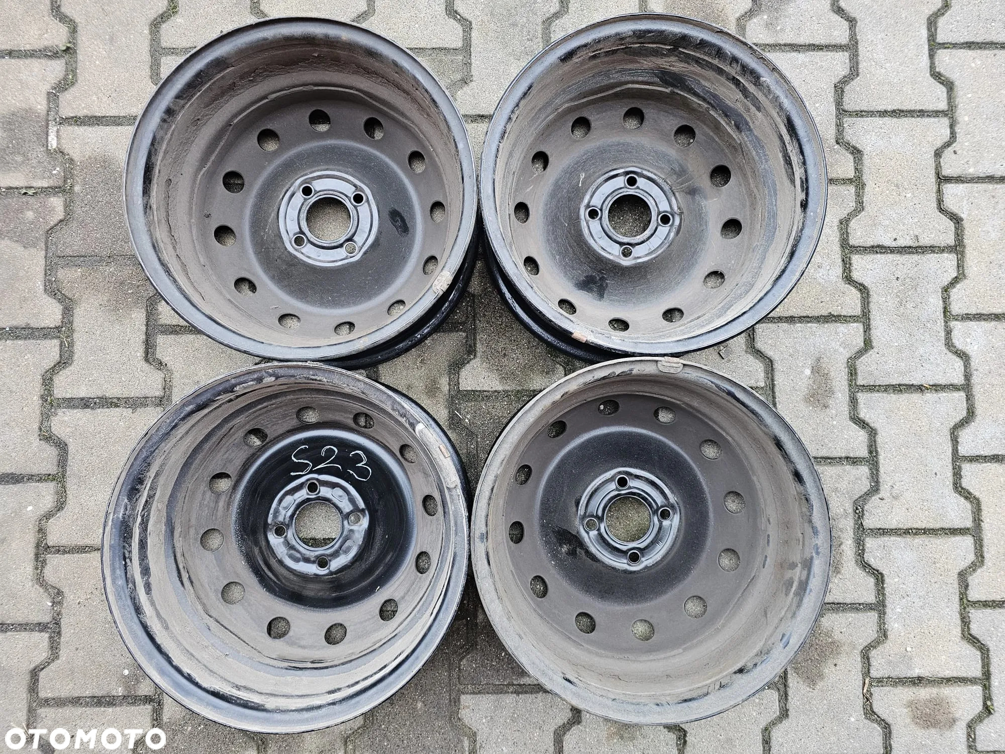 (S23) Renault Clio II III Thalia Modus Megane Scenic / 6Jx15 ET43 4x100 - 8