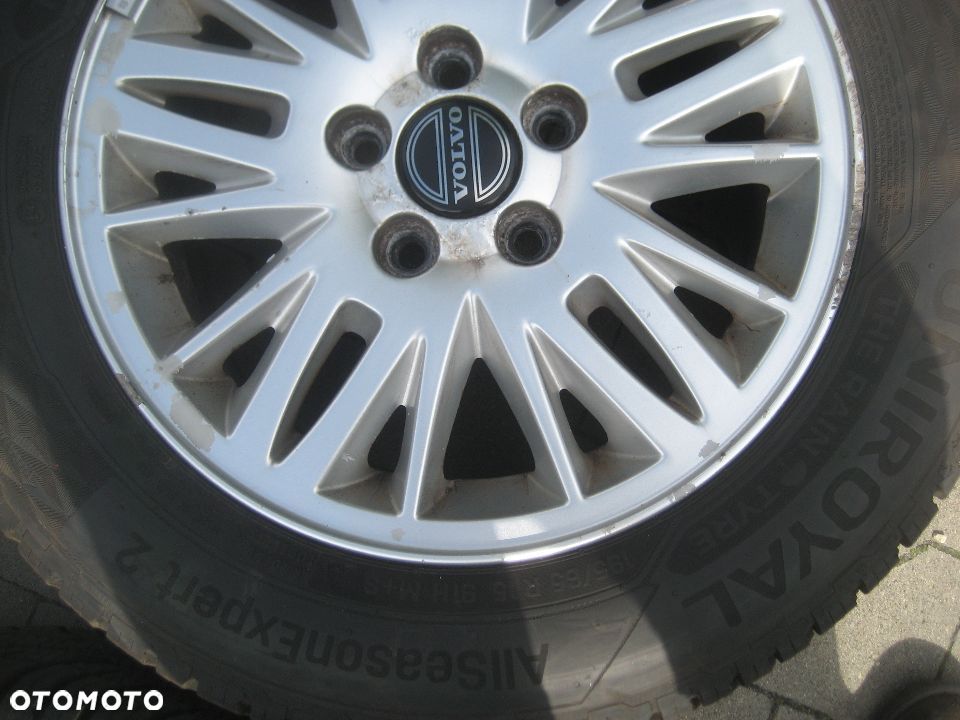volvo s80 v70 s60 felgi aluminiowe 6,5x15 et43 5x108 30639360 opona 195x65x15 uniroyal - 13
