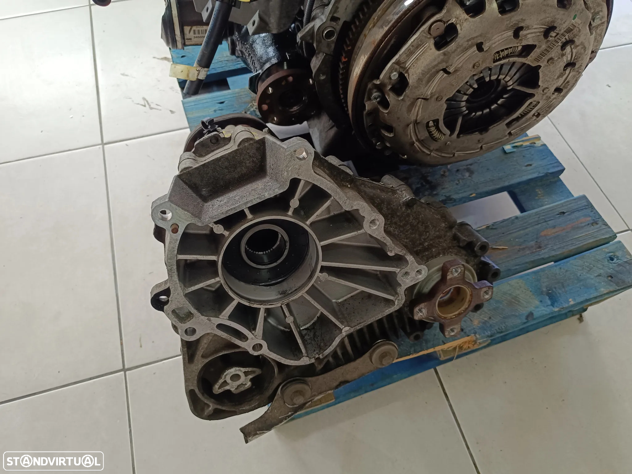 Motor Bmw X3 2.0D 177cv n47D20A E83 caixa velocidades xdrive 4x4 - 9