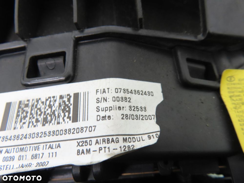 PODUSZKA KIEROWCY FIAT DUCATO III 07354362430 - 2