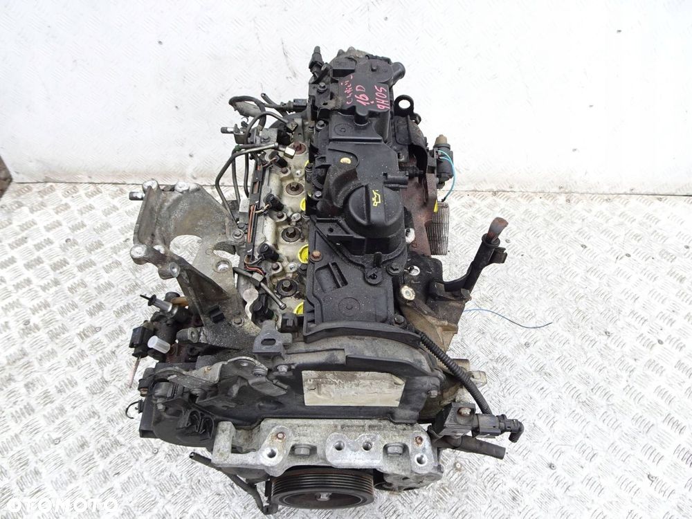 silnik + pompa citroen c4 picasso ii peugeot 1.6 e-hdi 9h05 - 12