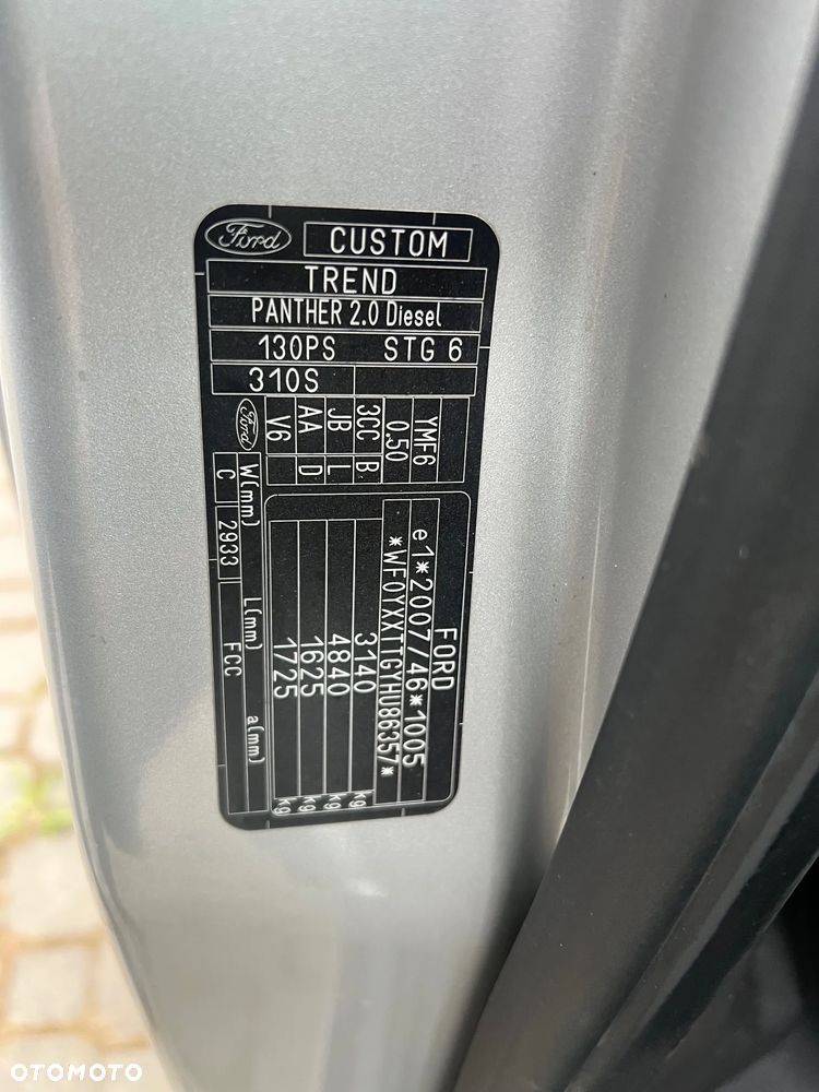 Ford Transit Custom - 17