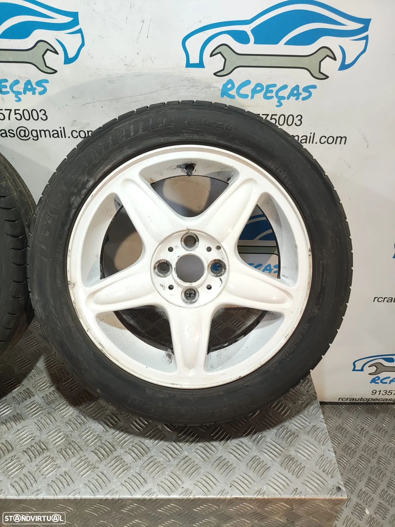 Conjunto Jantes 16 Originais Mini 6.5J ET48 4x100 6769410 6769409 - 12