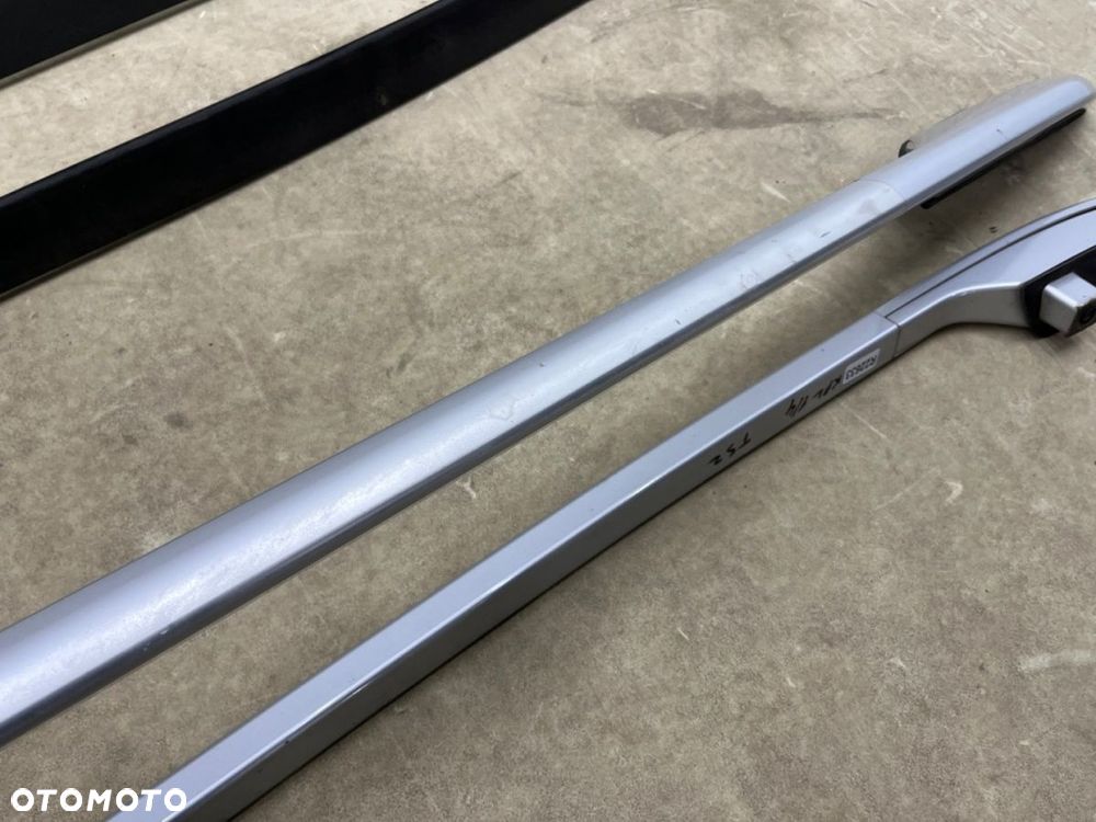 Relingi dachowe Nissan X-Trail III T32 Rogue 13-21r. mocowania bagażnika na dach zaślepki listwy KPL - 10