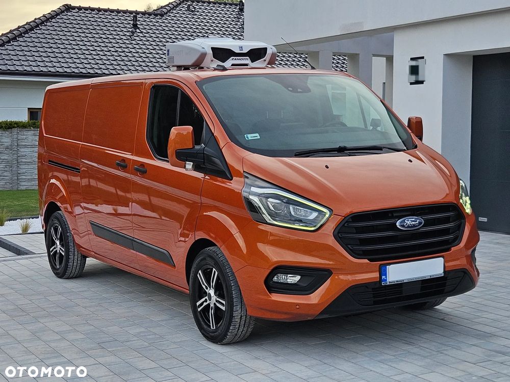 Ford Transit Custom Chłodnia ZANOTTI L2H1 Long  AUTOMAT Full Opcja Bi-Xenony 57tyś km SalonPL FV23% - 38