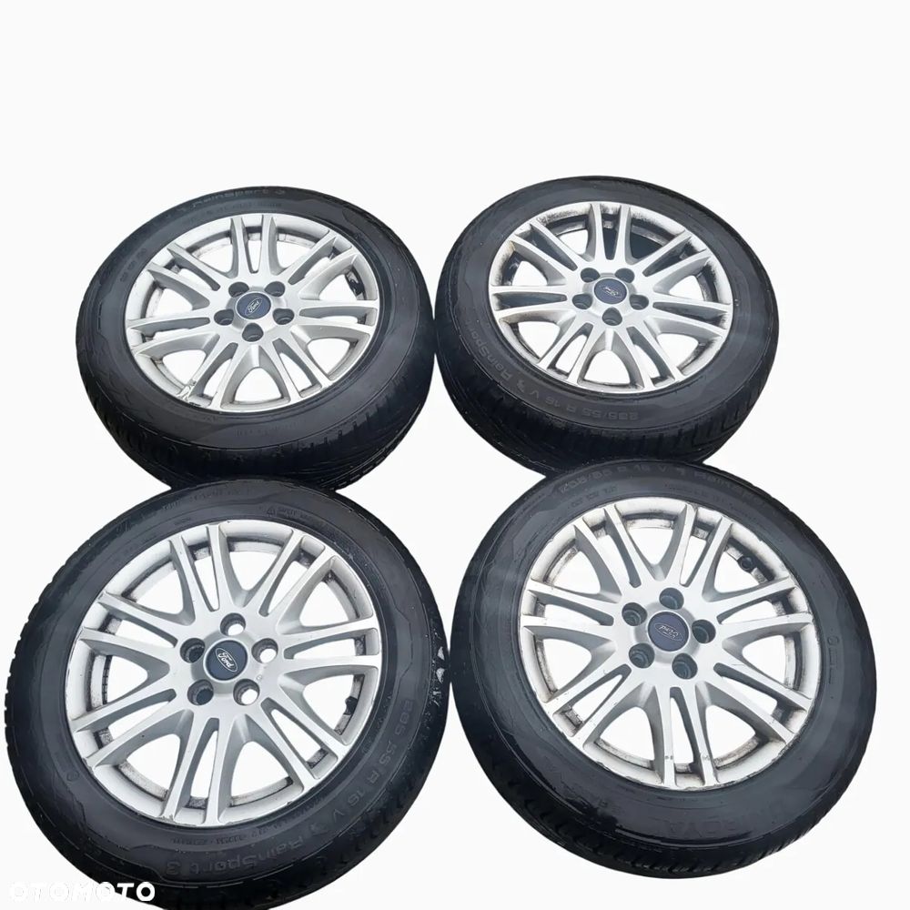FORD FOCUS MK2 MK3 KOMBI HB FELGI ALUMINIOWE KOŁA 16 CALI KOMPLET OPONY LETNIE - 1