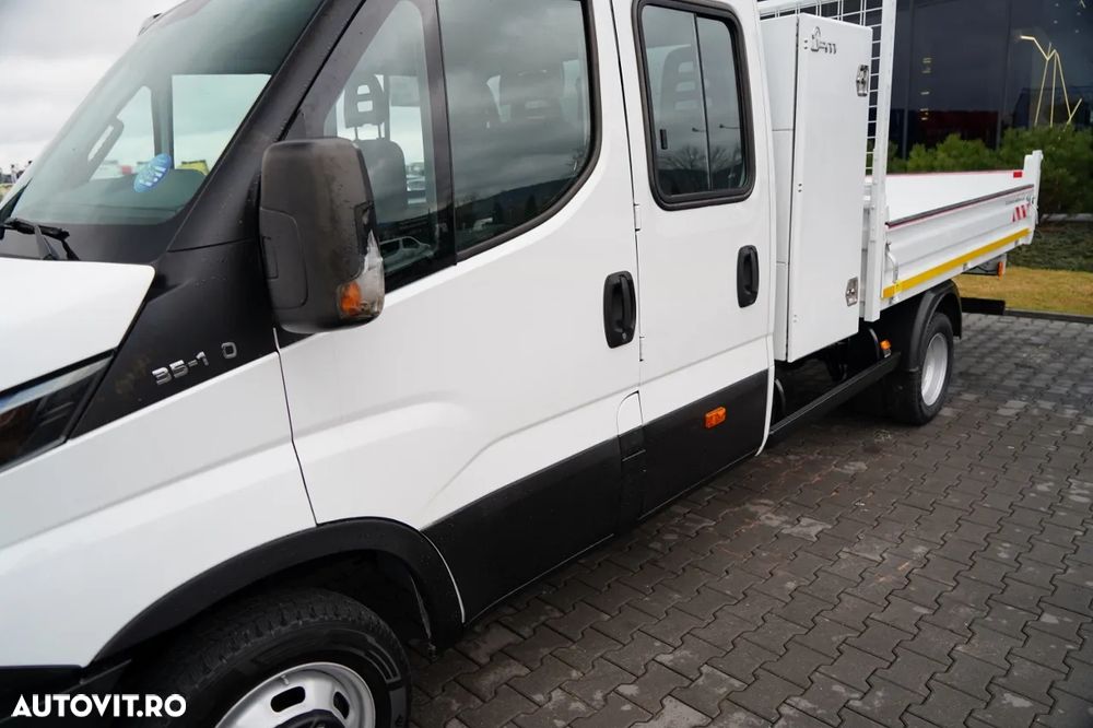 Iveco DAILY 35-140 / BASCULATOR / CU OPȚIUNI - 6 LOCURI / DOUĂ LOCURI / MANUAL / - 15