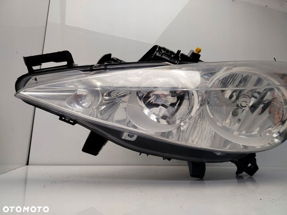 peugeot 207 reflektor lampa lewy przód lewa przednia - 7
