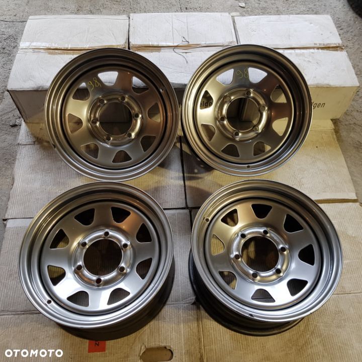 4x 7x15 ET12 6x139,7 Nowy komplet felg stalowych Suzuki Vitara - 1