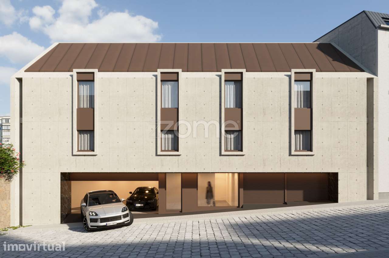 Terreno com projeto aprovado em Campanhã - Grande imagem: 2/11
