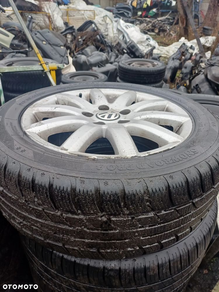 Koła opony 16 stki 4 szt komplet opony zimowe Vw Golf V 5 2006r 1.4 tsi benzyna - 2