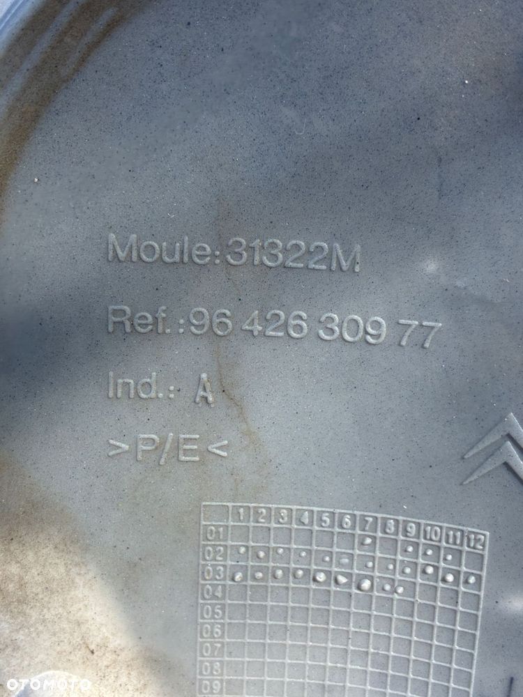 CITROEN C3 KPUD KOLD LAK. ZDERZAK PRZÓD  PRZEDNI  HALOGEN KOMPLET - 12