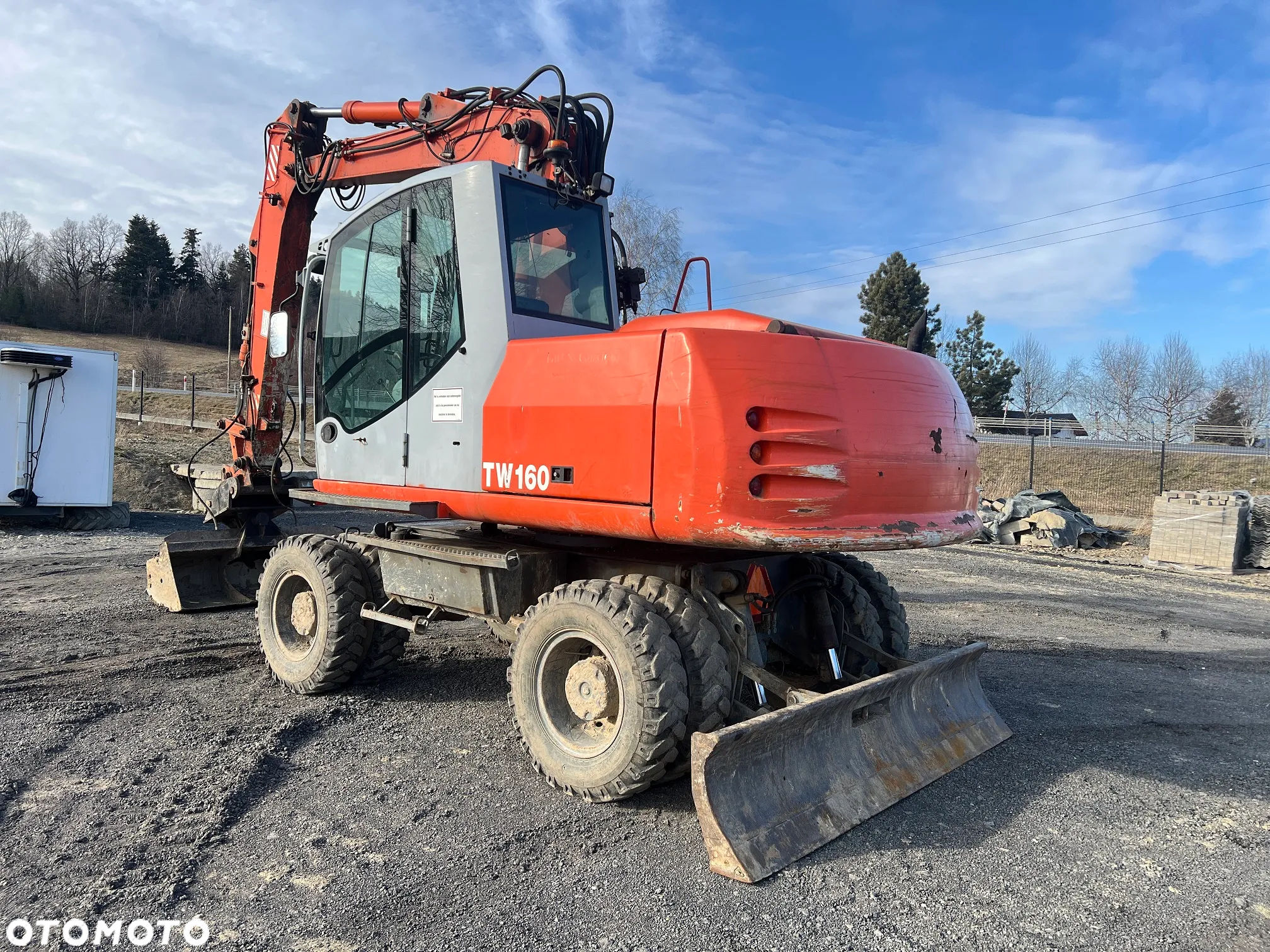 Terex TW160 * Koparka Kołowa Terex TW 160 * 18 Ton * Klimatyzacja * Stan Bardzo Dobry * - 4