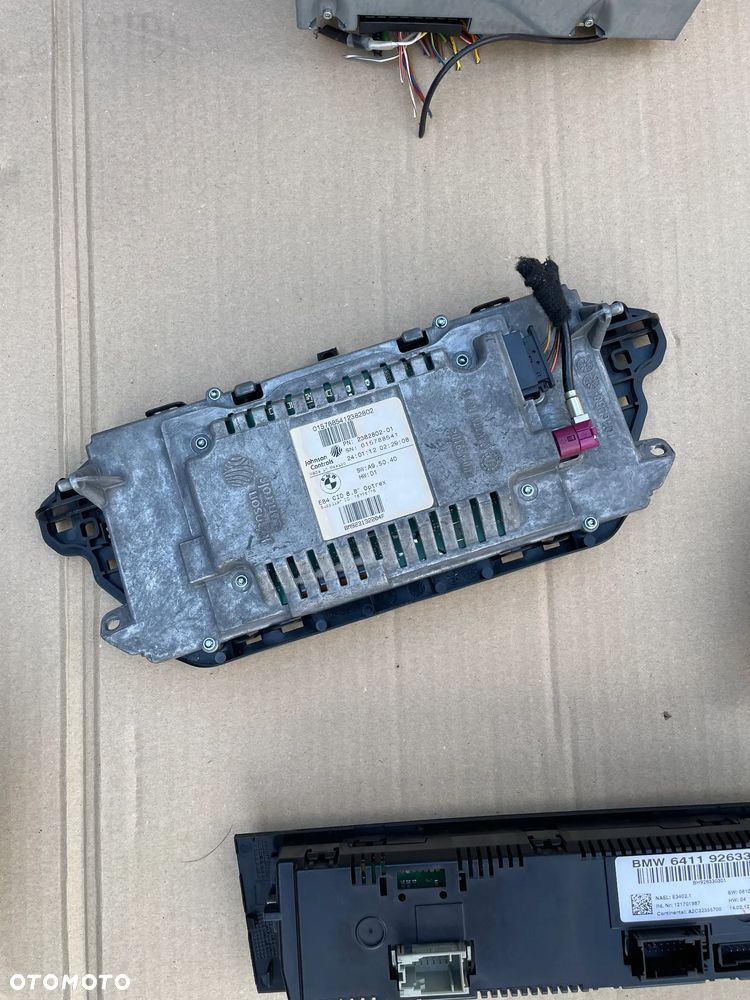 bmw e84 x1 radio cd panel klimatyzacji monitor wyświetlacz - 4