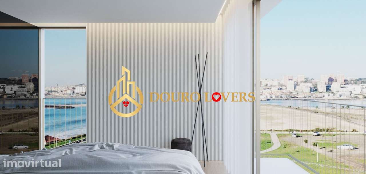 Magnifico apartamento T3 com vistas em Canidelo - Grande imagem: 3/12