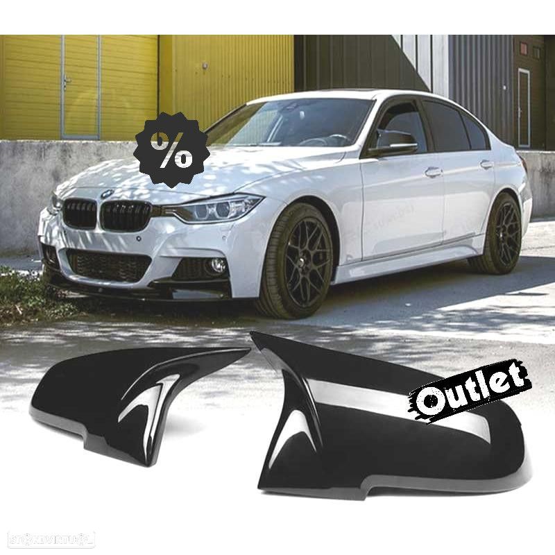 C010741C1. CAPAS DE ESPELHOS LOOK M PARA BMW F30 F31 F32 F33 F36 F20 F22 E84 F34 - 1