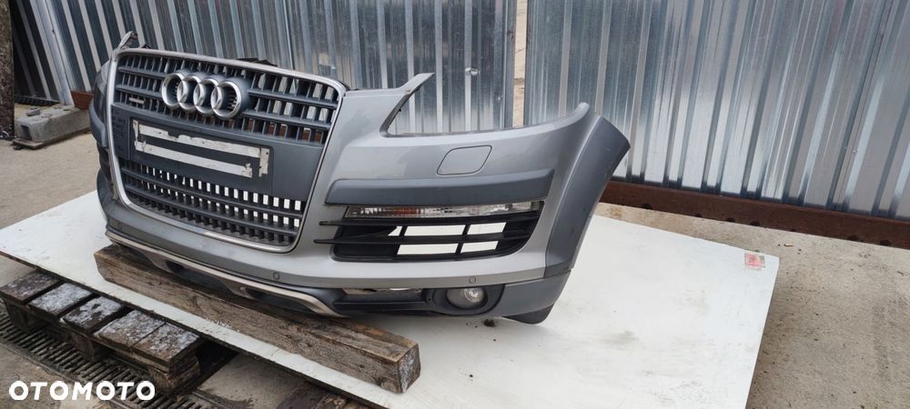 ZDERZAK PRZÓD AUDI Q7 4L CROSS OFF ROAD SPRYSKI PDC LY7G KOMPLET ORYGINAŁ ! - 3