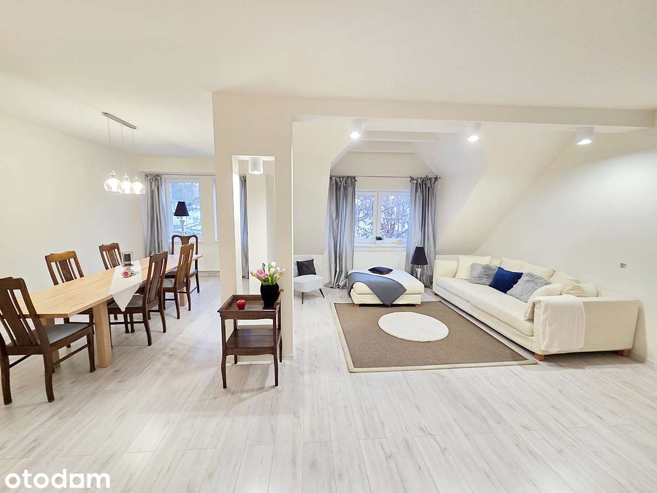 2-poziomowy apartament przy Jeziornej