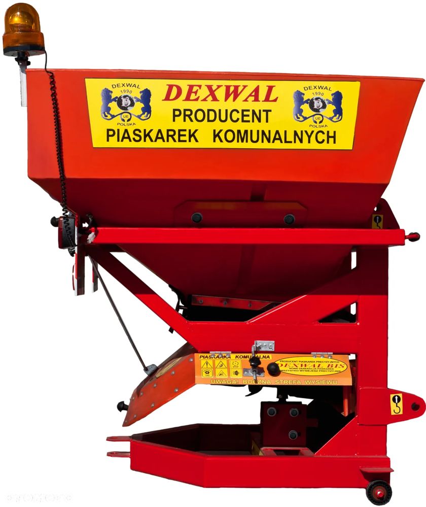 Dexwal Bis Solarka Piaskarka Posypywarka Dexwal PK 1200 850 L 1200 KG Rozsiewacz do piasku - 2