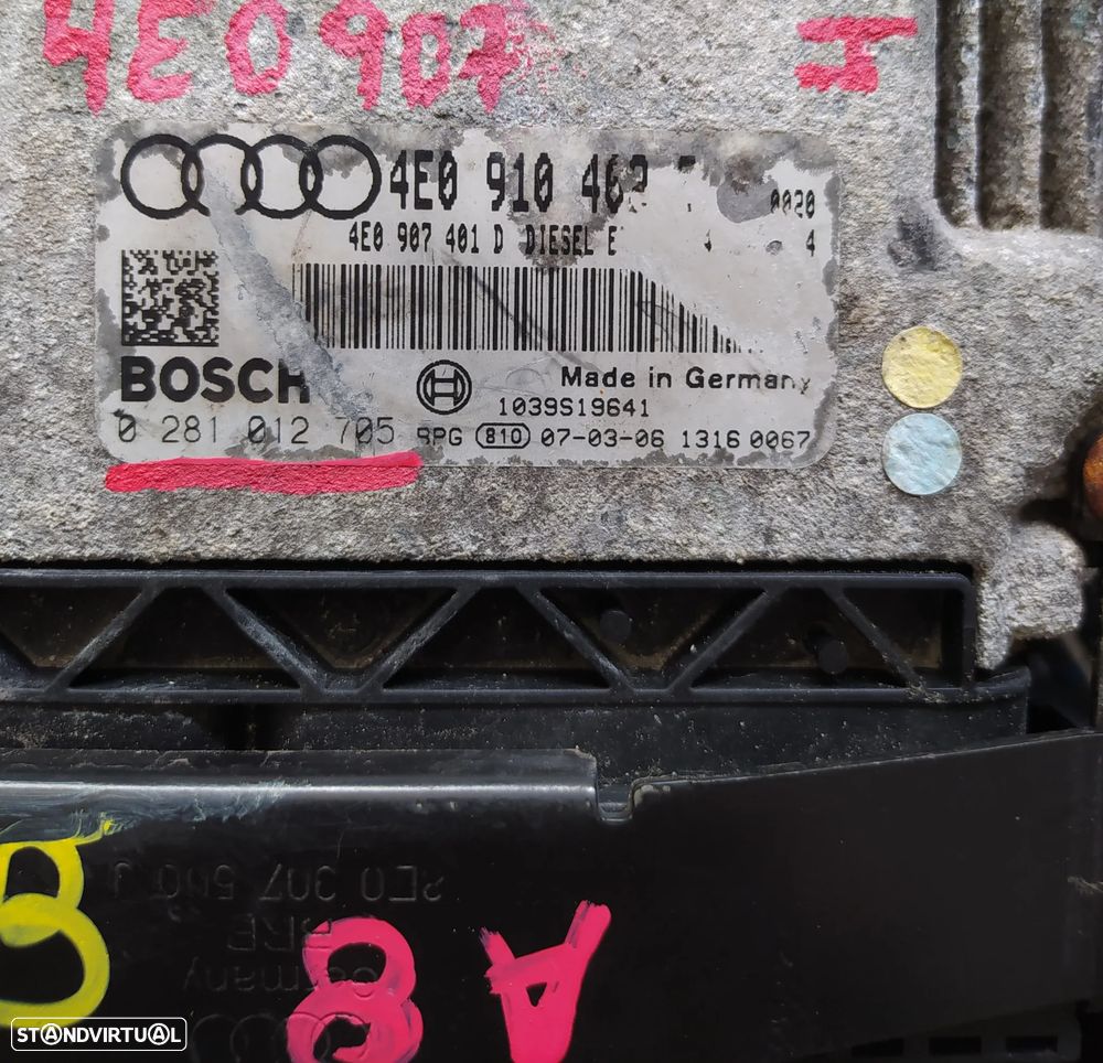 Motor Audi A8 A6 3.0TDI V6 233cv ASB quattro caixa automatica ZF 6HP-19 JNL - 11