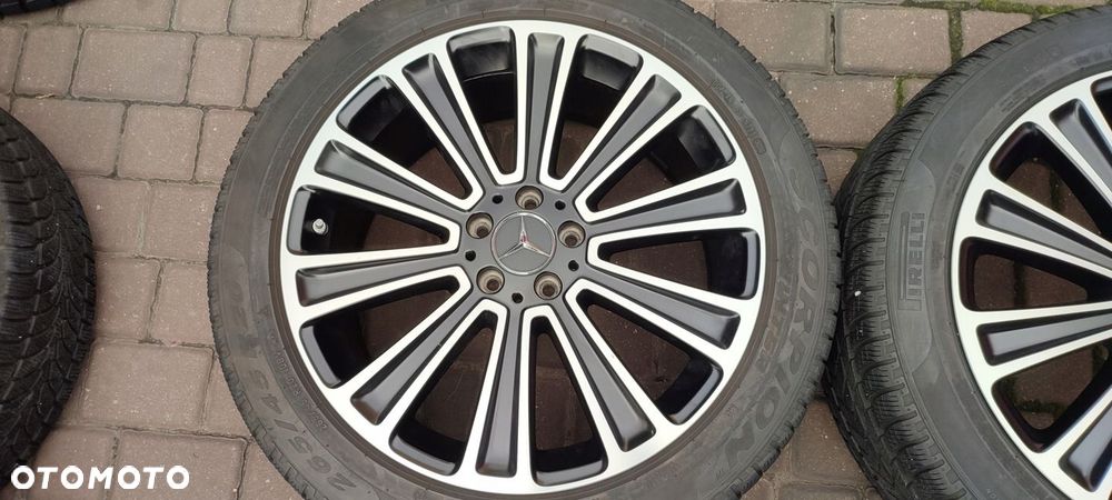 Koła Zimowe Felgi Aluminiowe Oryg. Mercedes GLE 265/45/20 Czujniki Pirelli - 5
