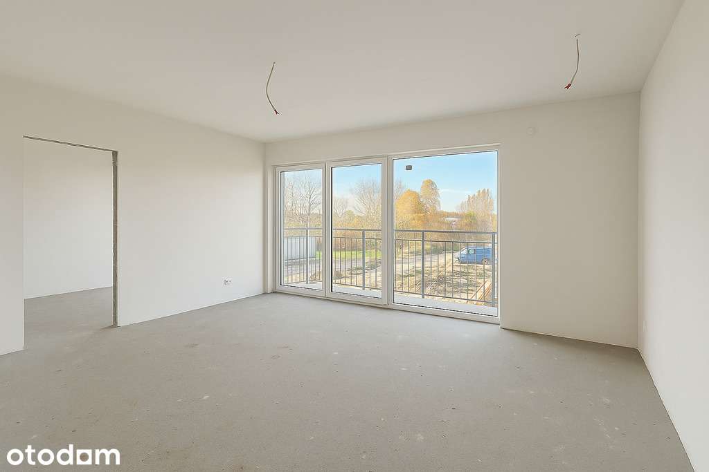 Nowe 3-pokojowe mieszkanie 38 m² z dużym balkonem!