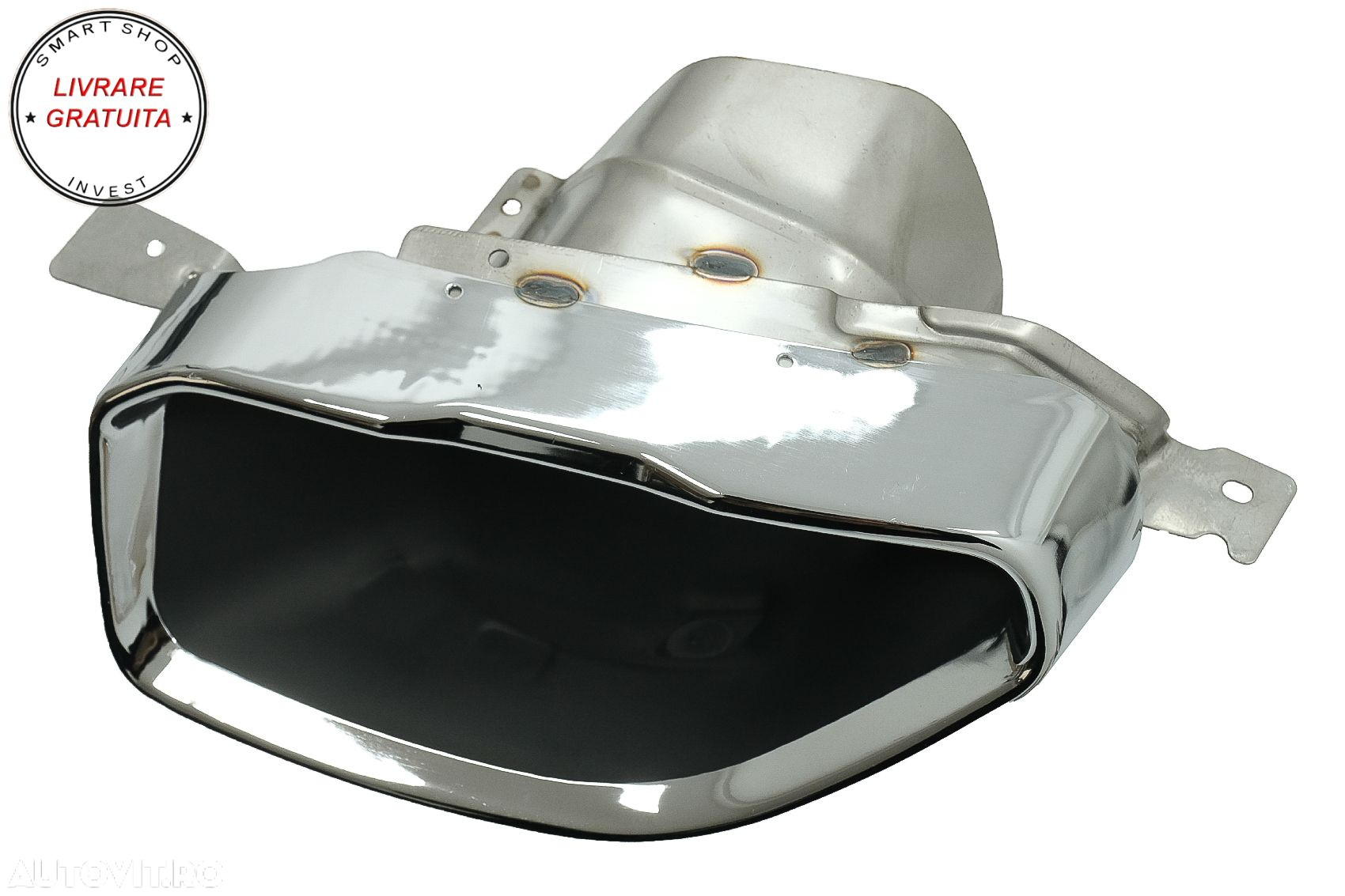 Difuzor Bara Spate Evacuare Dubla si Tobe Ornament Crom BMW 3 Series G20 G28 Sedan- livrare gratuita - 15