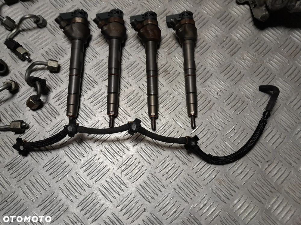 VW GOLF VII UKŁAD WTRYSKOWY PALIWA KOMPLETNY 1.6 TDI CLHA 04L130277AJ 04L130755D 04L089B - 2