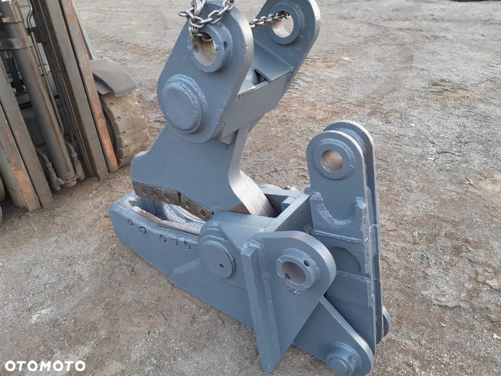 Nożyce szczęka kajman do cięcia złomu stali żelaza, 1200kg, fi 80mm. - 3