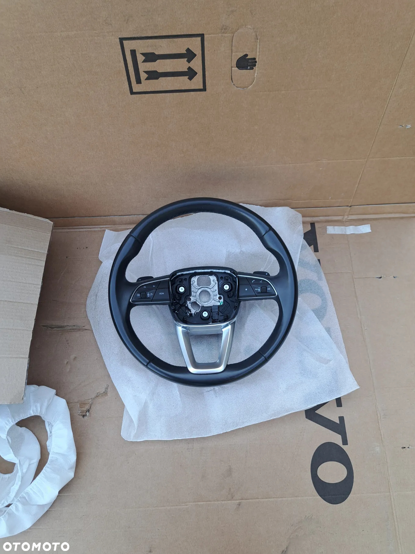Kierownica wielofunkcyjna Audi A4 B9 A5 F5 Q5 FY Q7 II Q8 Łopatki 4M8419091AJ MJM 4M8419508A 4M8419091N MJM - 2