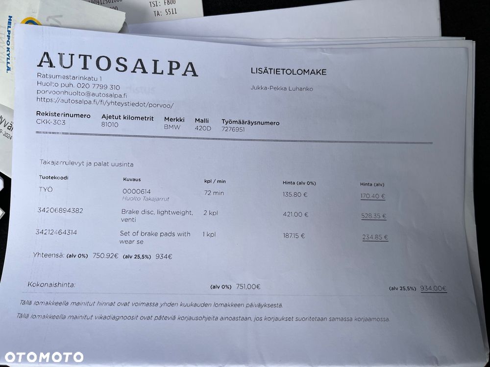 BMW Seria 4 420d Sport-Aut M Sport - 38