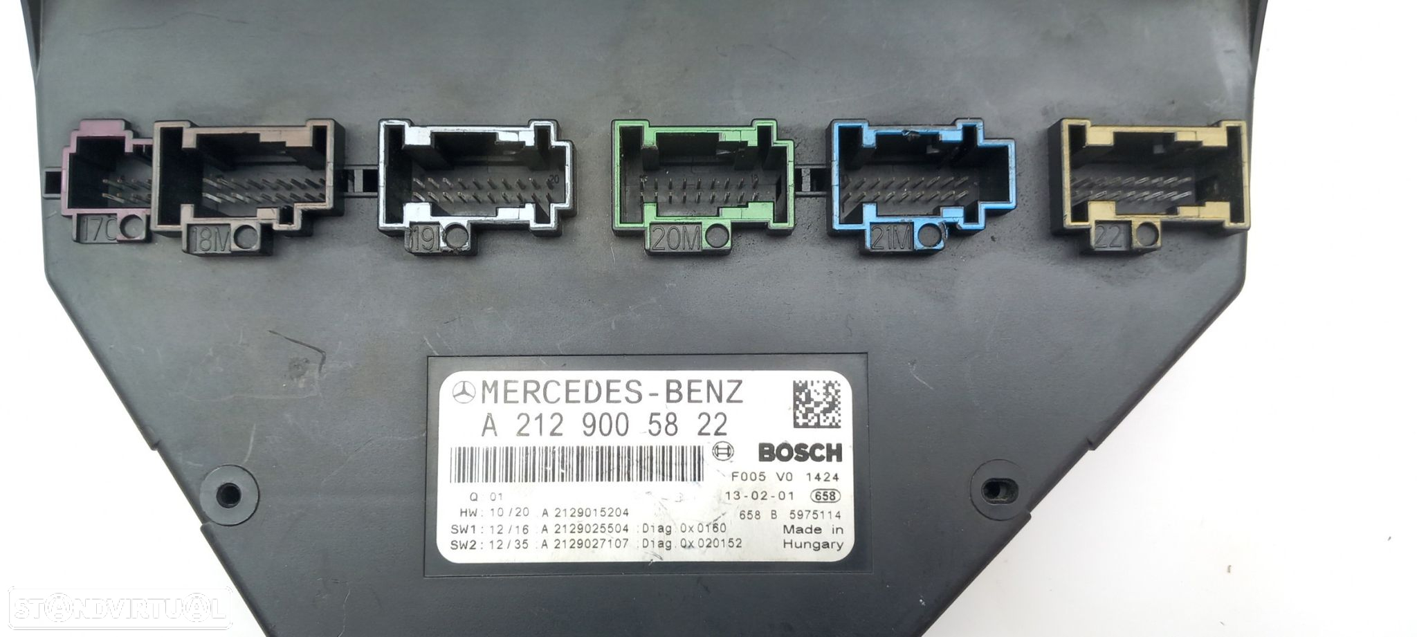 Caixa fusíveis / SAM / BSI MERCEDES-BENZ Classe C Carrinha (S204) - 4