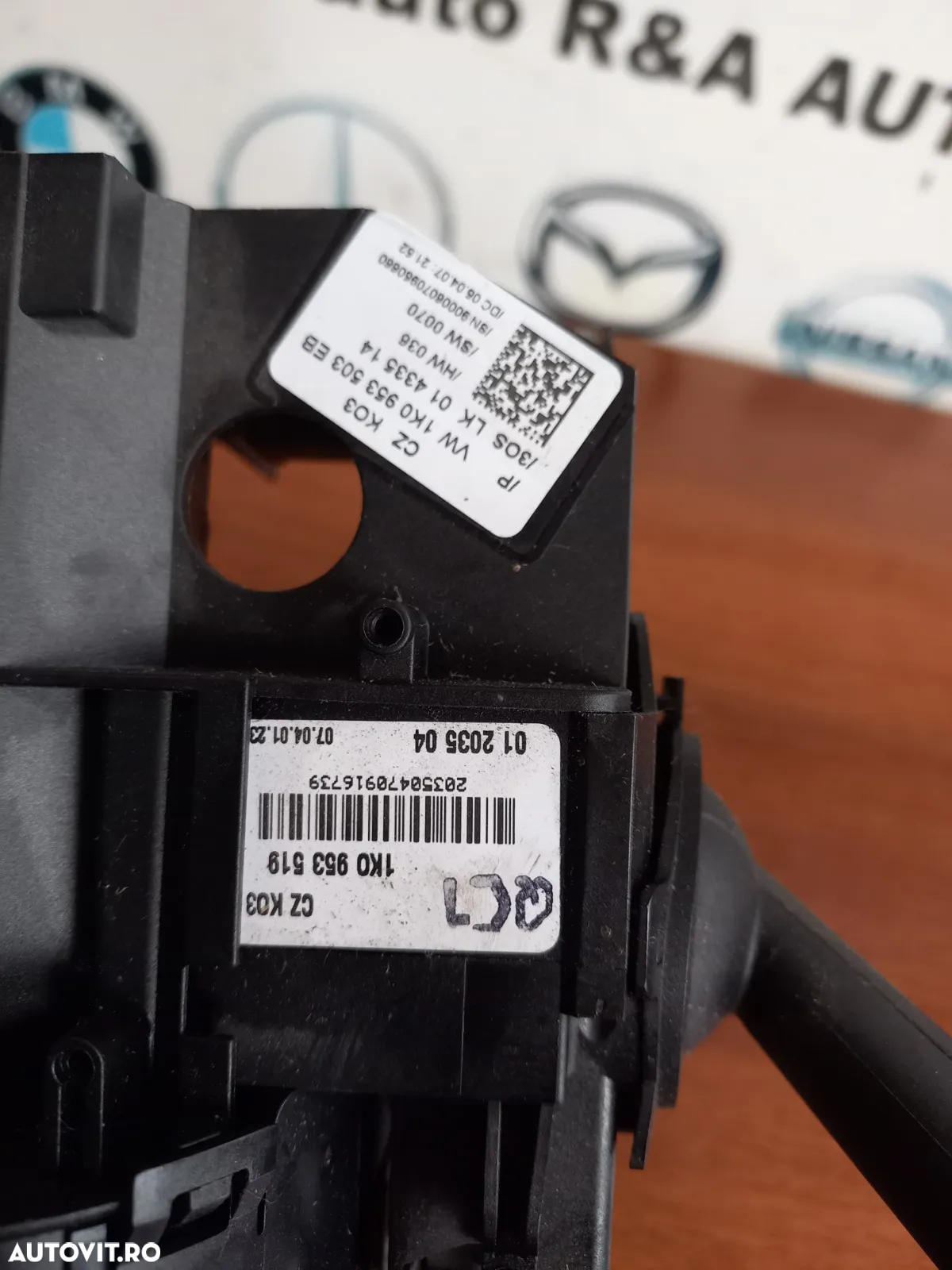 Spira Volan Airbag Maneta Semnalizare Stergatoare Tempomat Vw Golf 5 Jetta Touran Skoda Octavia Etc - 10