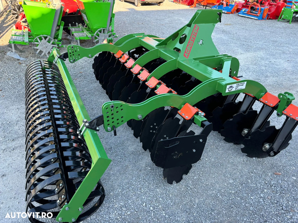 Terraking Disc HummeR cu tăvălug VIBRO