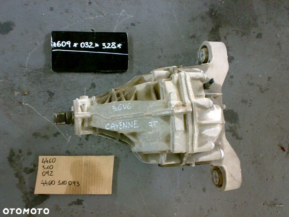 porsche cayenne 7p (92a) 10-14 most tylny idealny 3.6v6 m55.02 - 1