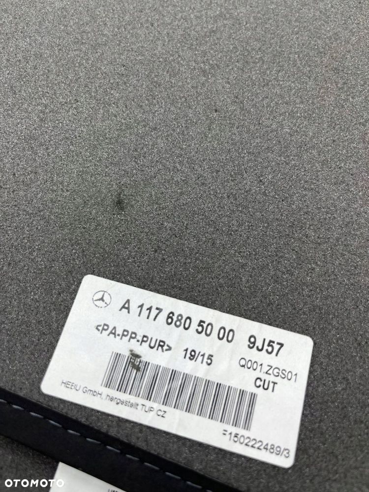 mercedes w246 w176 amg dywaniki welurowe komplet a1176804600 - 16