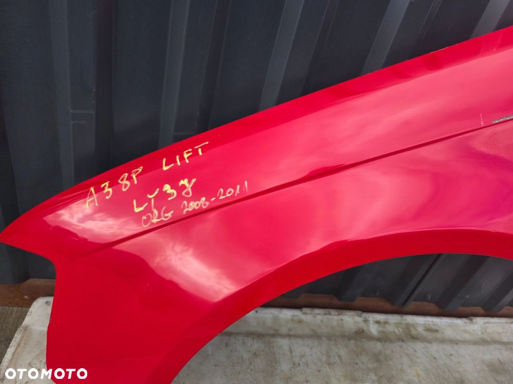 BŁOTNIK LEWY PRZÓD AUDI A3 8P LIFT 2008-2012 LY3J ORYGINAŁ ! - 5