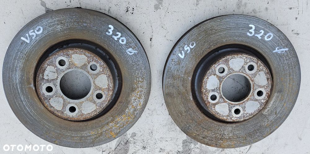 Volvo V50 S40 tarcza tarcze hamulcowe przód przednie  320 - 1