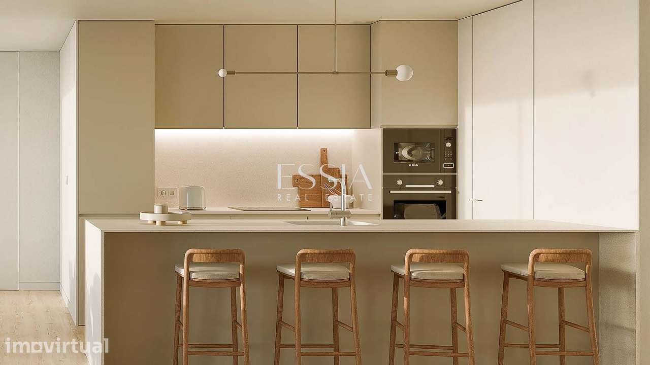 Apartamento T2 no O'rizon Living com Varanda e Terraço e Vistas Rio - Grande imagem: 4/27