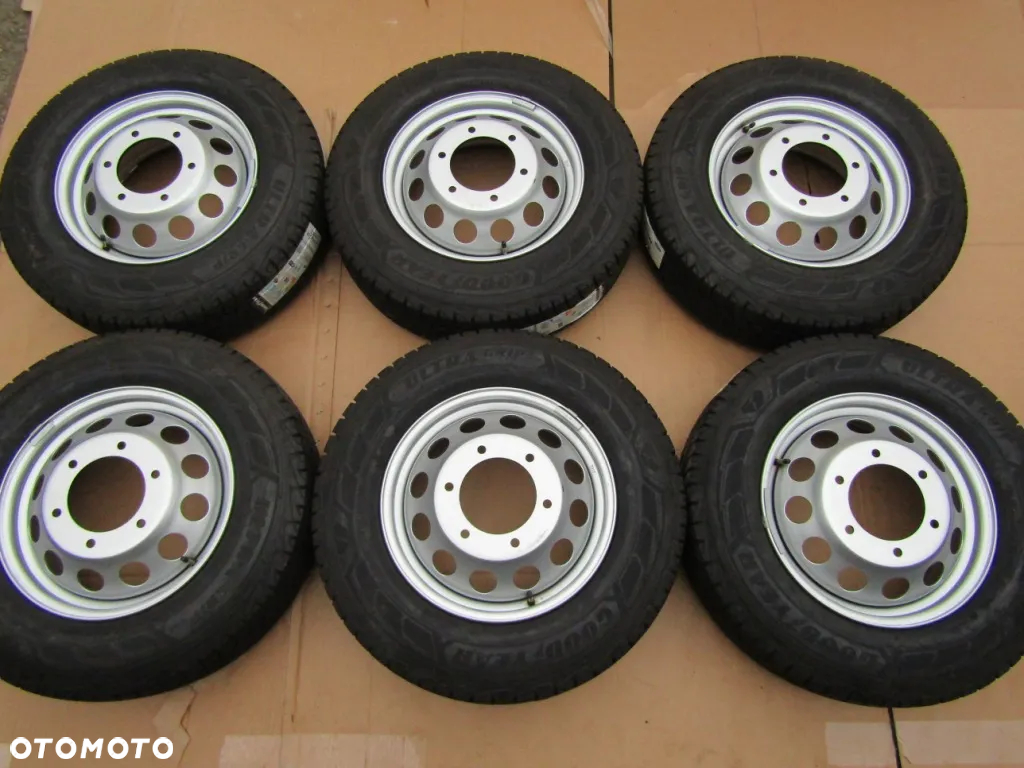6x Felga Felgi Koła 16 Ford Transit Bliźniak 6j 6x180 ET109,5 + Opony 205/75 16C 16 C - 3