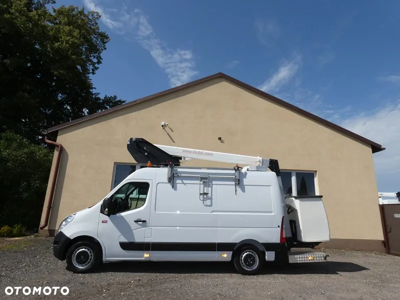 Renault Master, podnośnik koszowy KLUBB K 32 - 5