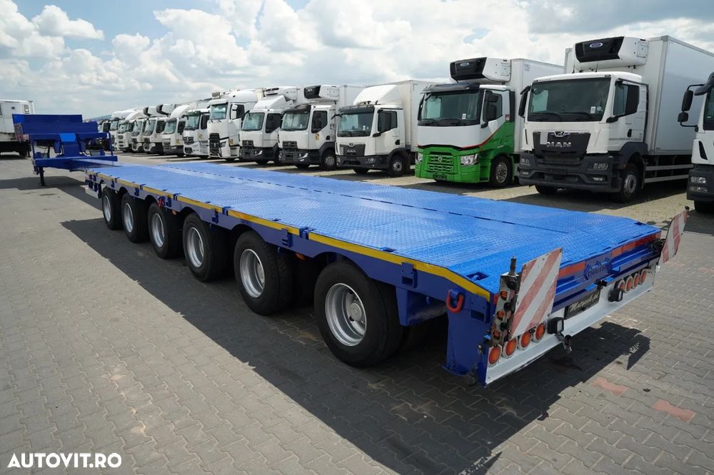 Nooteboom BETON JOS / MCO / EXTENSIBIL / 6 AXE / MTA: 85 TONE / AXE DE DIRECȚIE / SUPORT / 22,5 M / SAF - 3