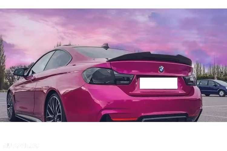 Eleron Portbagaj High Kick PSM BMW Seria 4 F32 Coupe, Negru Lucios - 8