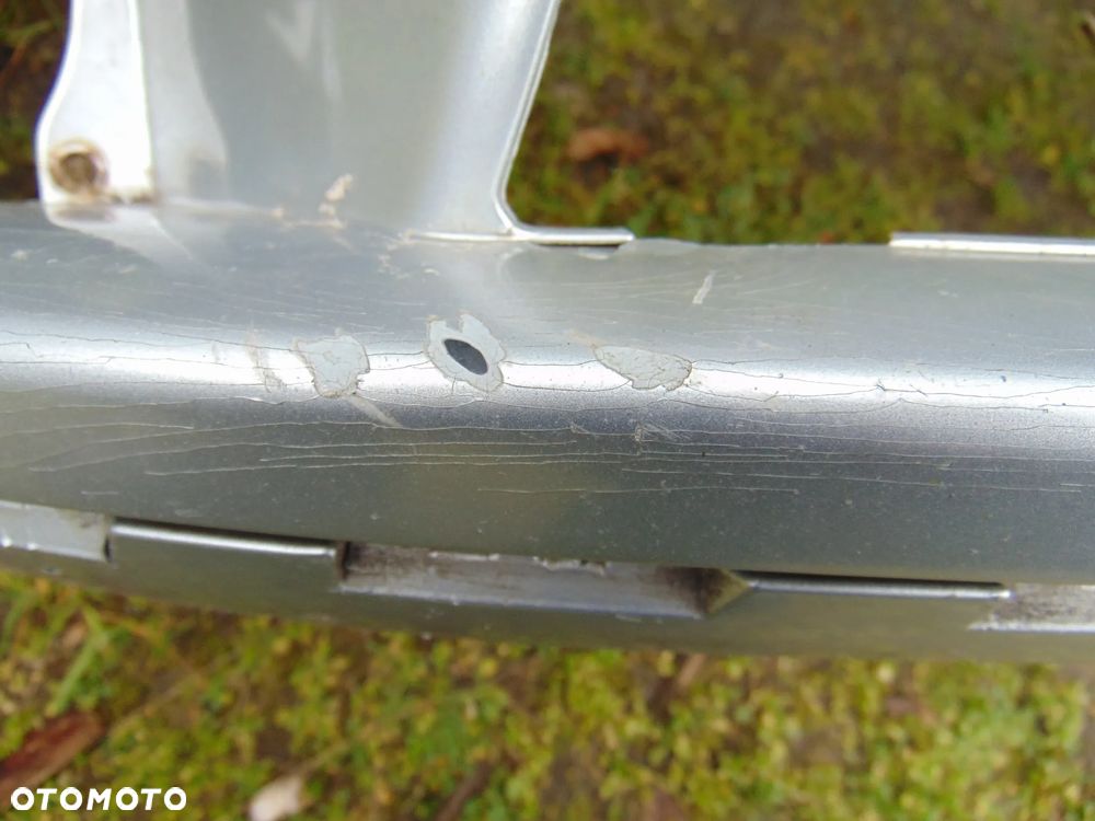 Zderzak przedni przód LA7W srebrny VW Volkswagen Sharan I FL lift 04-10r - 3